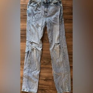 Sincerely Jules Juniors Distressed Light Blue Jeans Size 3/26